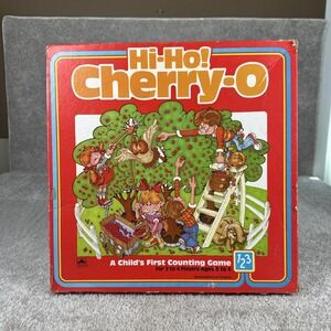 Vintage 1985 - Hi Ho! Cherry-O Kids Counting Game by Golden NEARLY Complete